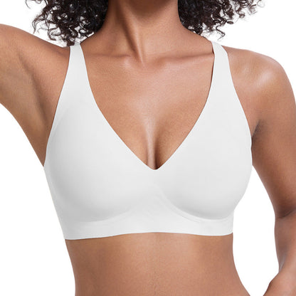 ShapeLab™ – Jelly Seamless Wireless Deep V Comfort Bra