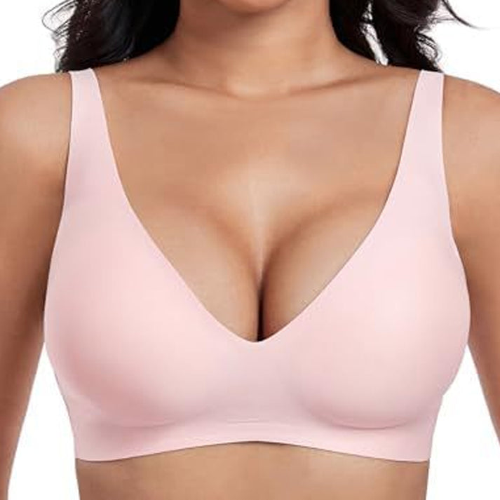 ShapeLab™ – Jelly Seamless Wireless Deep V Comfort Bra