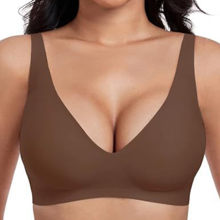 ShapeLab™ – Jelly Seamless Wireless Deep V Comfort Bra