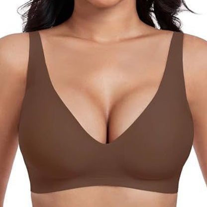 ShapeLab™ – Jelly Seamless Wireless Deep V Comfort Bra